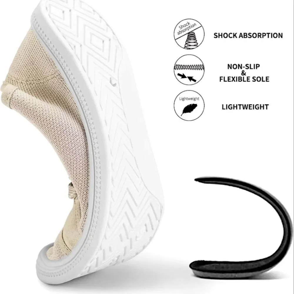(44-2759)  Mysoft Womens Slip on Sneakers Walking Shoes Sz 11